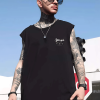 tank top motorcycle black
