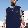 tank top motorcycle blue