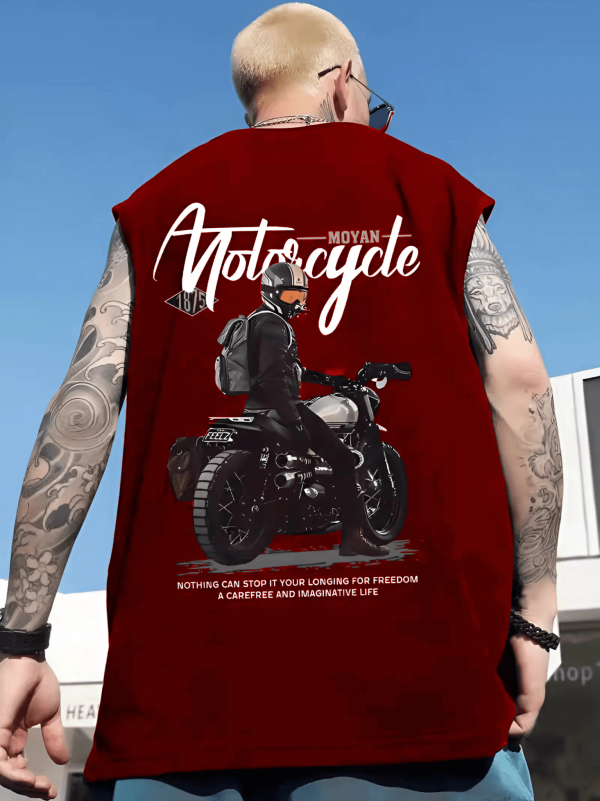 tank top motorcycle red 2