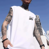 tank top motorcycle white