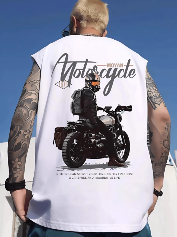 tank top motorcycle white 2