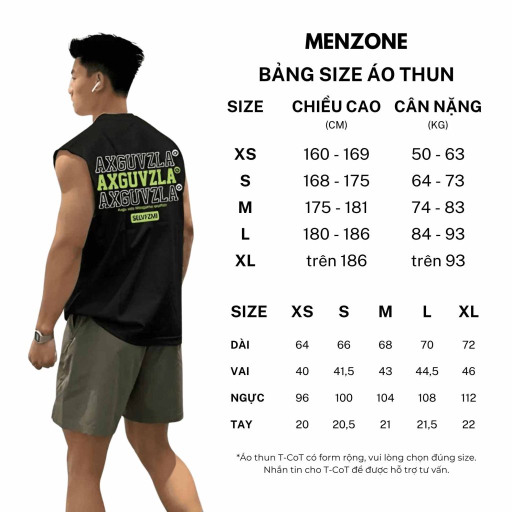 bảng size